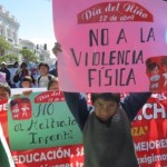 Children marching for their rights